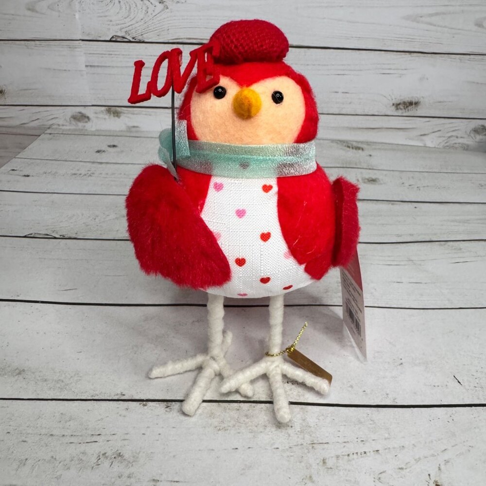 Valentine’s Target Wondershop Aerial Featherly Friends Bird‎ “Love” Decor NWT